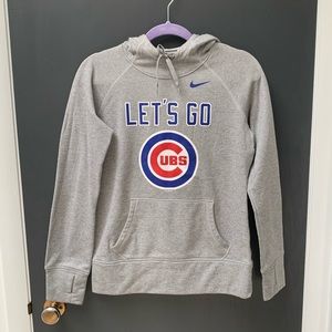 Nike Chicago Cubs Grey Sweatshirt Size S
